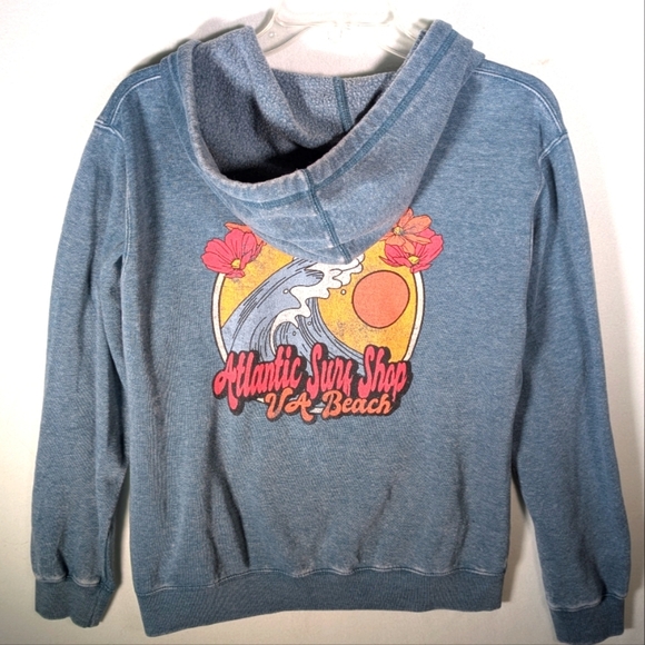 Blue 84 Virginia Beach Zip-Up Hoodie L - Picture 2 of 5